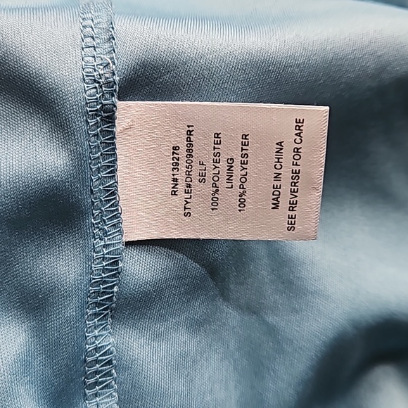 DR2 Blue Floral Summer Dress - Picture 7 of 7